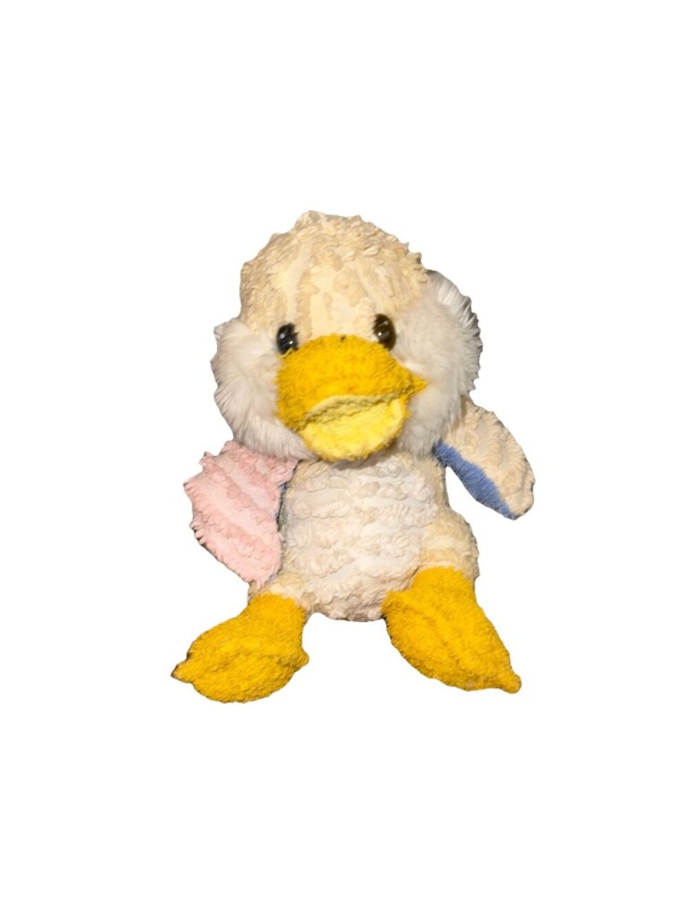 Chenille Terry Cloth Textured Plush Duck Yellow Stuffed Farm Animal Walmart